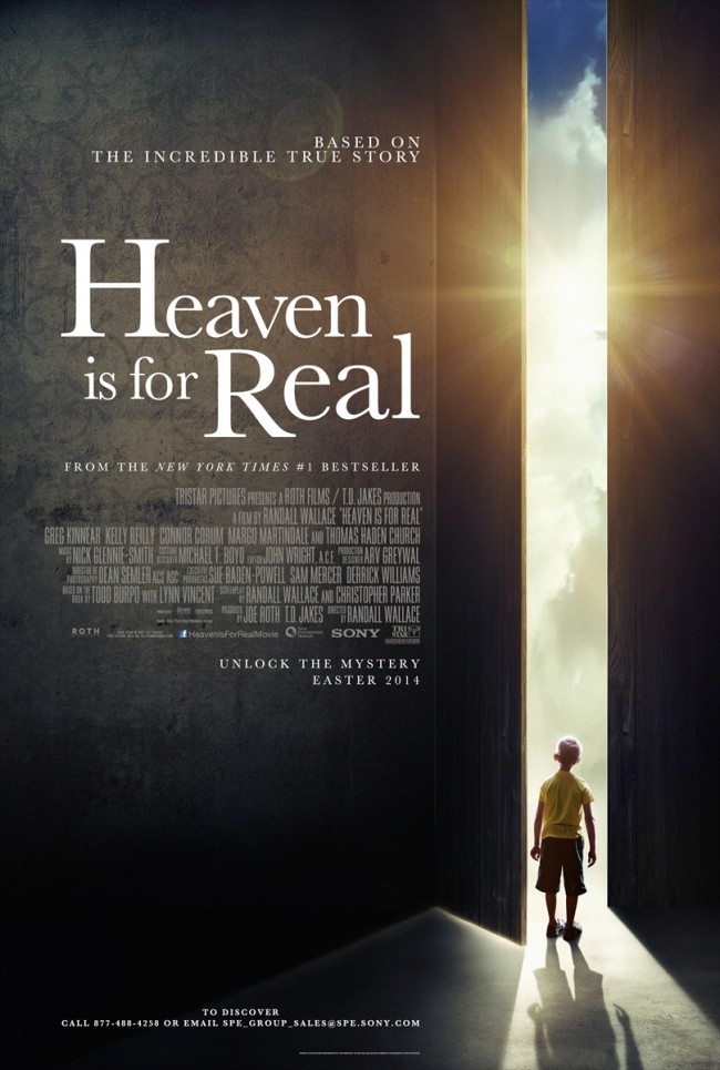 2位デビューの好成績をおさめた『Heaven Is For Real(原題)』