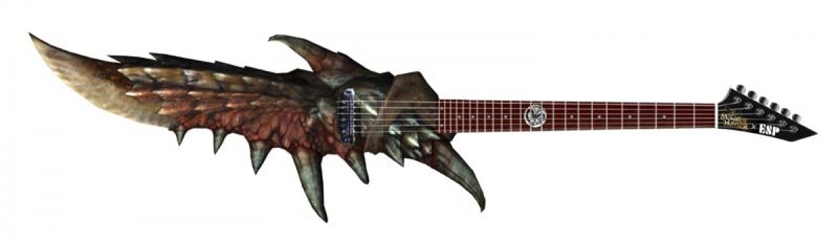「モンスターハンター×ESP　炎剣リオレウスギター」なんと230万円！