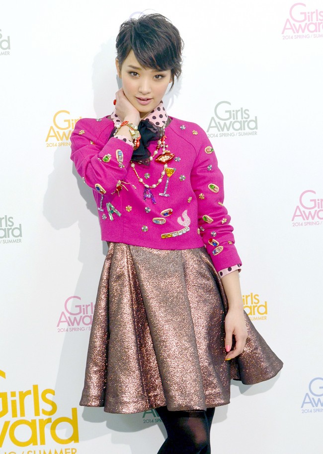 剛力彩芽、GirlsAward 2014春夏20140419