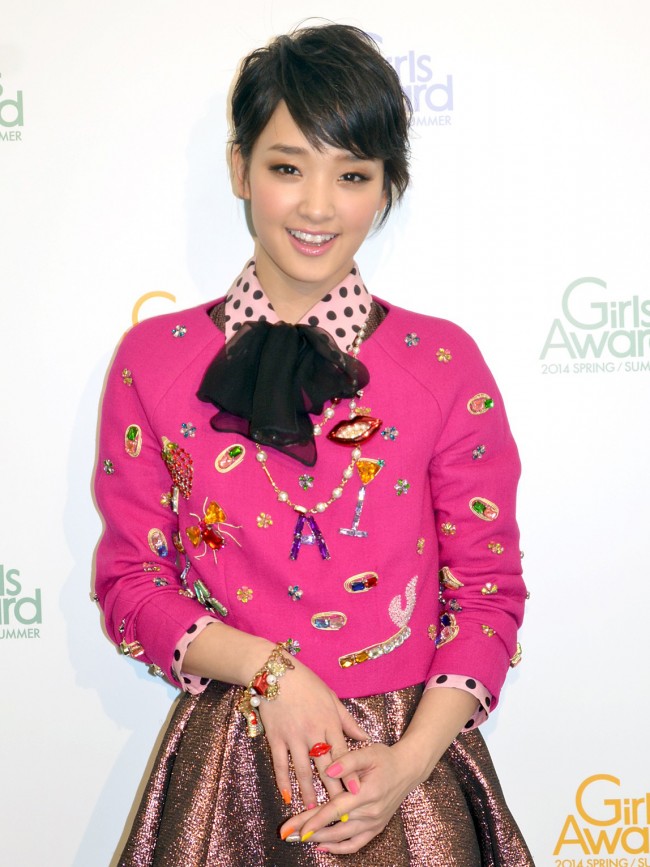 剛力彩芽、GirlsAward 2014春夏20140419