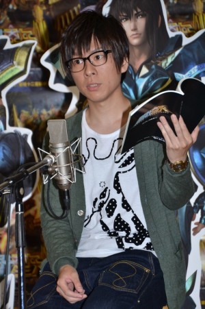 『聖闘士星矢 LEGEND of SANCTUARY』公開アフレコを行った赤羽根健治