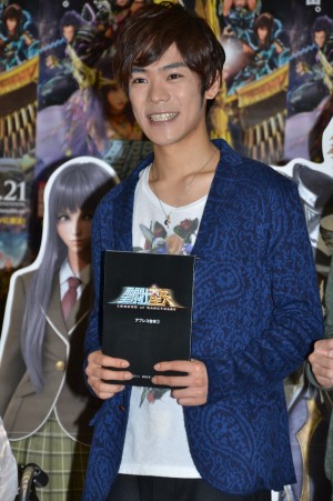 『聖闘士星矢 LEGEND of SANCTUARY』公開アフレコを行った小野賢章