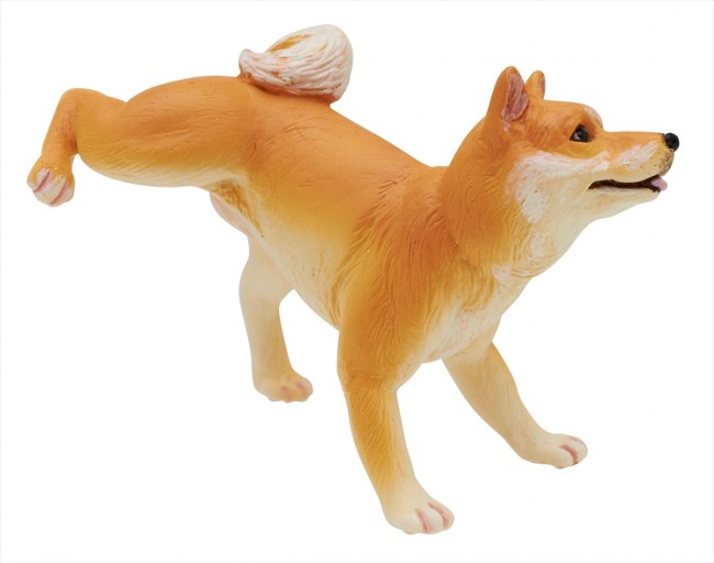 『マーキング犬』柴犬(赤)