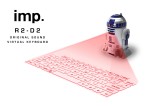 『SW』R2‐D2 バーチャルキーボード発売！文字入力するとあの“効果音”が鳴る