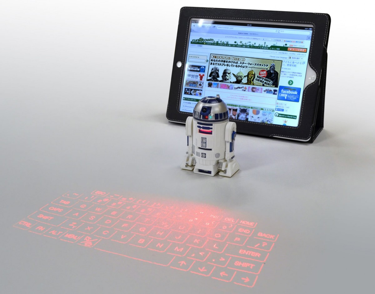 『SW』R2‐D2 バーチャルキーボード発売！文字入力するとあの“効果音”が鳴る