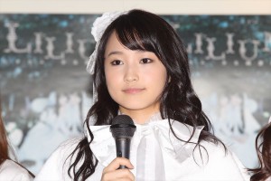 鞘師里保、モーニング娘。’14主演ミュージカル『リリウム～少女純潔歌劇～』制作発表記者会見にて