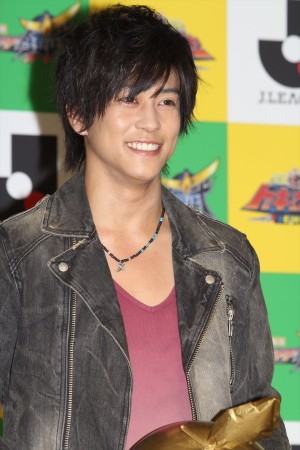 『劇場版 仮面ライダー鎧武／烈車戦隊トッキュウジャー THE MOVIE（仮）』劇場版ゲスト発表記者会見　佐野岳