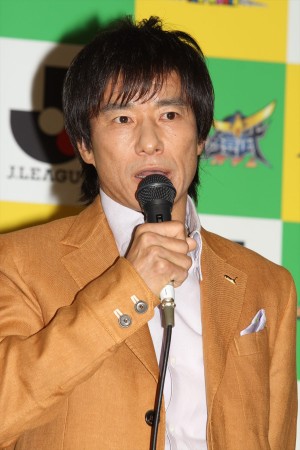 『劇場版 仮面ライダー鎧武／烈車戦隊トッキュウジャー THE MOVIE（仮）』劇場版ゲスト発表記者会見　中山雅史