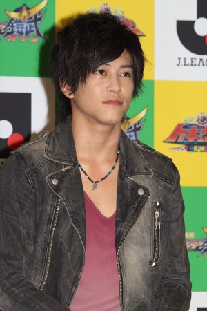 『劇場版 仮面ライダー鎧武／烈車戦隊トッキュウジャー THE MOVIE（仮）』劇場版ゲスト発表記者会見　佐野岳