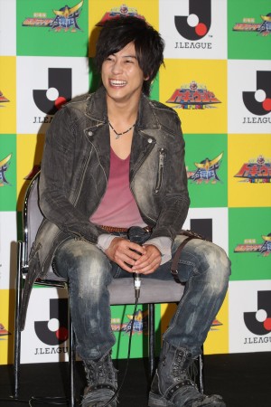 『劇場版 仮面ライダー鎧武／烈車戦隊トッキュウジャー THE MOVIE（仮）』劇場版ゲスト発表記者会見　佐野岳