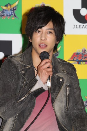 『劇場版 仮面ライダー鎧武／烈車戦隊トッキュウジャー THE MOVIE（仮）』劇場版ゲスト発表記者会見　佐野岳