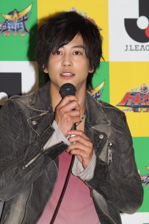 『劇場版 仮面ライダー鎧武／烈車戦隊トッキュウジャー THE MOVIE（仮）』劇場版ゲスト発表記者会見　佐野岳