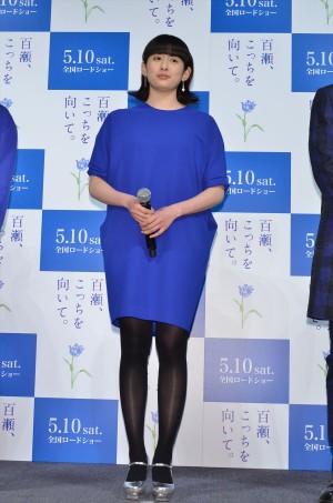 早見あかり、『百瀬、こっちを向いて。』完成披露試写会にて