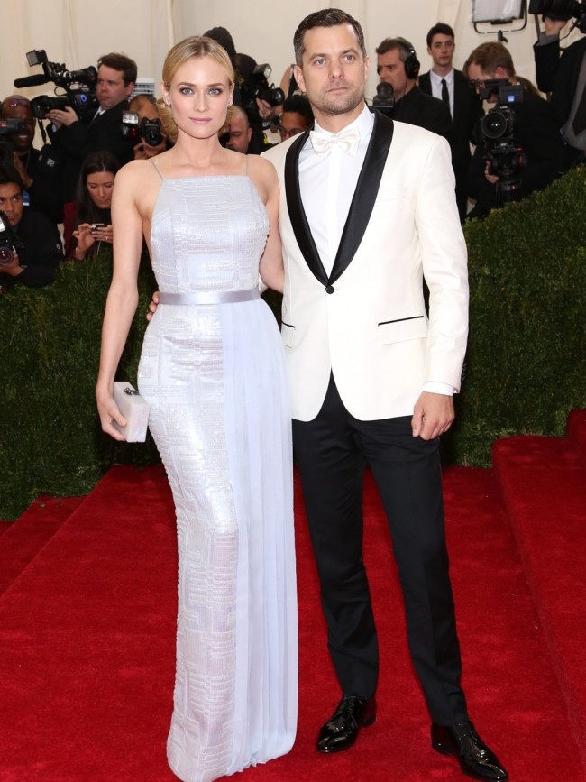 ダイアン・クルーガー  Diane Kruger、ジョシュア・ジャクソン  Joshua Jackson、The Metropolitan Museum of Art Annual Gala、New York20140505