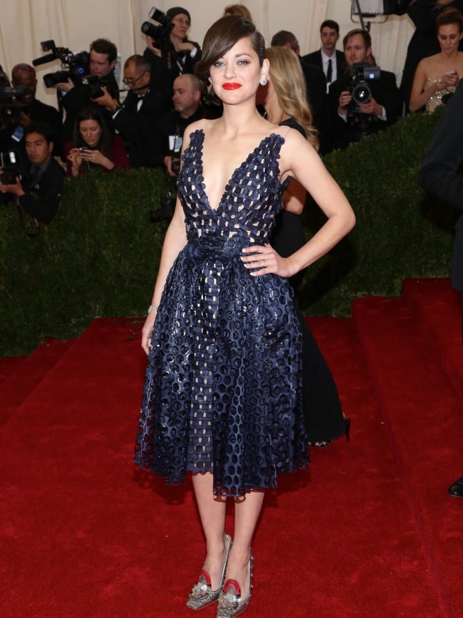 マリオン・コティヤール  Marion Cotillard、The Metropolitan Museum of Art Annual Gala、New York20140505