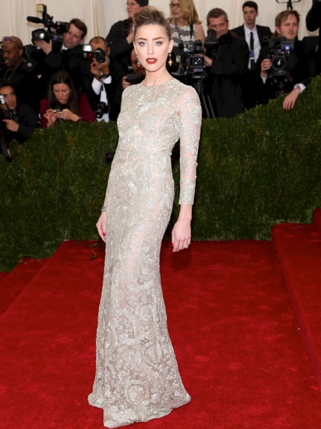 アンバー・ハード  Amber Heard、The Metropolitan Museum of Art Annual Gala、New York20140505