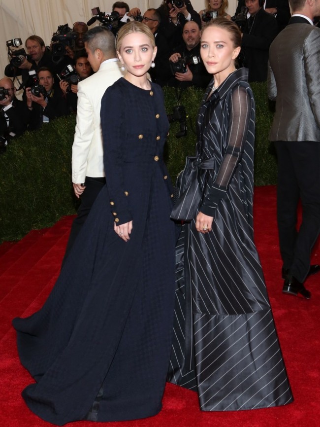 メアリー＝ケイト・オルセン  Mary‐Kate Olsen、アシュレイ・オルセン  Ashley Olsen、The Metropolitan Museum of Art Annual Gala、New York20140505