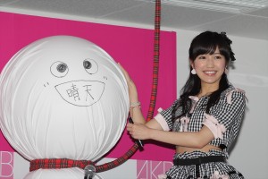渡辺麻友、J：COMテレビ「AKB48 37thシングル選抜総選挙アピールコメント」記者発表会に出席