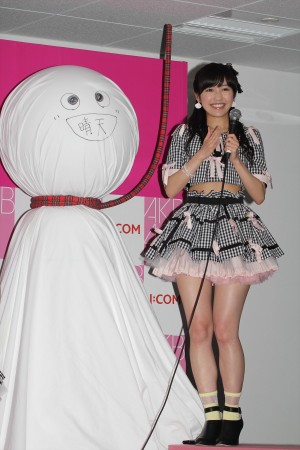渡辺麻友、J：COMテレビ「AKB48 37thシングル選抜総選挙アピールコメント」記者発表会に出席
