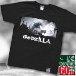 ゴジラ生誕60周年　ゴジラ×コンビナート柄Tシャツ 3240円（税込）