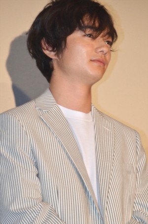 染谷将太、『WOOD JOB！（ウッジョブ）～神去なあなあ日常～』初日舞台挨拶