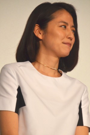 長澤まさみ、『WOOD JOB！（ウッジョブ）～神去なあなあ日常～』初日舞台挨拶にて