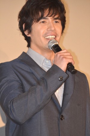 伊藤英明、『WOOD JOB！（ウッジョブ）～神去なあなあ日常～』初日舞台挨拶にて