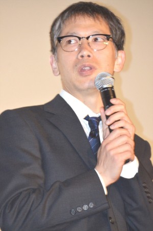 矢口史靖監督、『WOOD JOB！（ウッジョブ）～神去なあなあ日常～』初日舞台挨拶にて