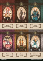 G賞 ビジュアルマット＆ステッカー（全4種）3「一番くじ 『テイルズ オブ』シリーズ3」