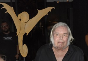 H・R・ギーガー、スイスにある「ギーガー・ミュージアム」15周年記念イベントの時の模様（2013年7月）