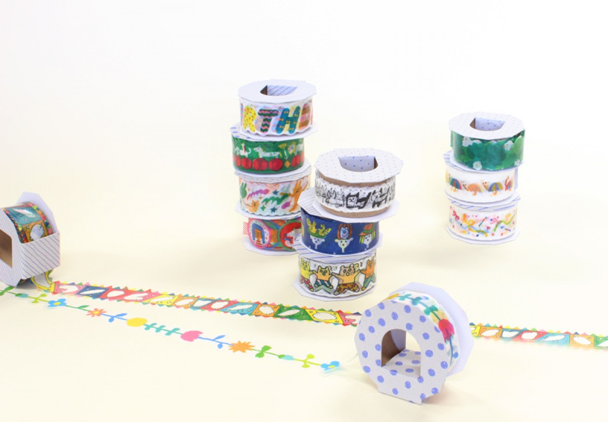 累計販売数30万個超えのマスキングテープ登場！　簡単アレンジで可愛くオリジナルに