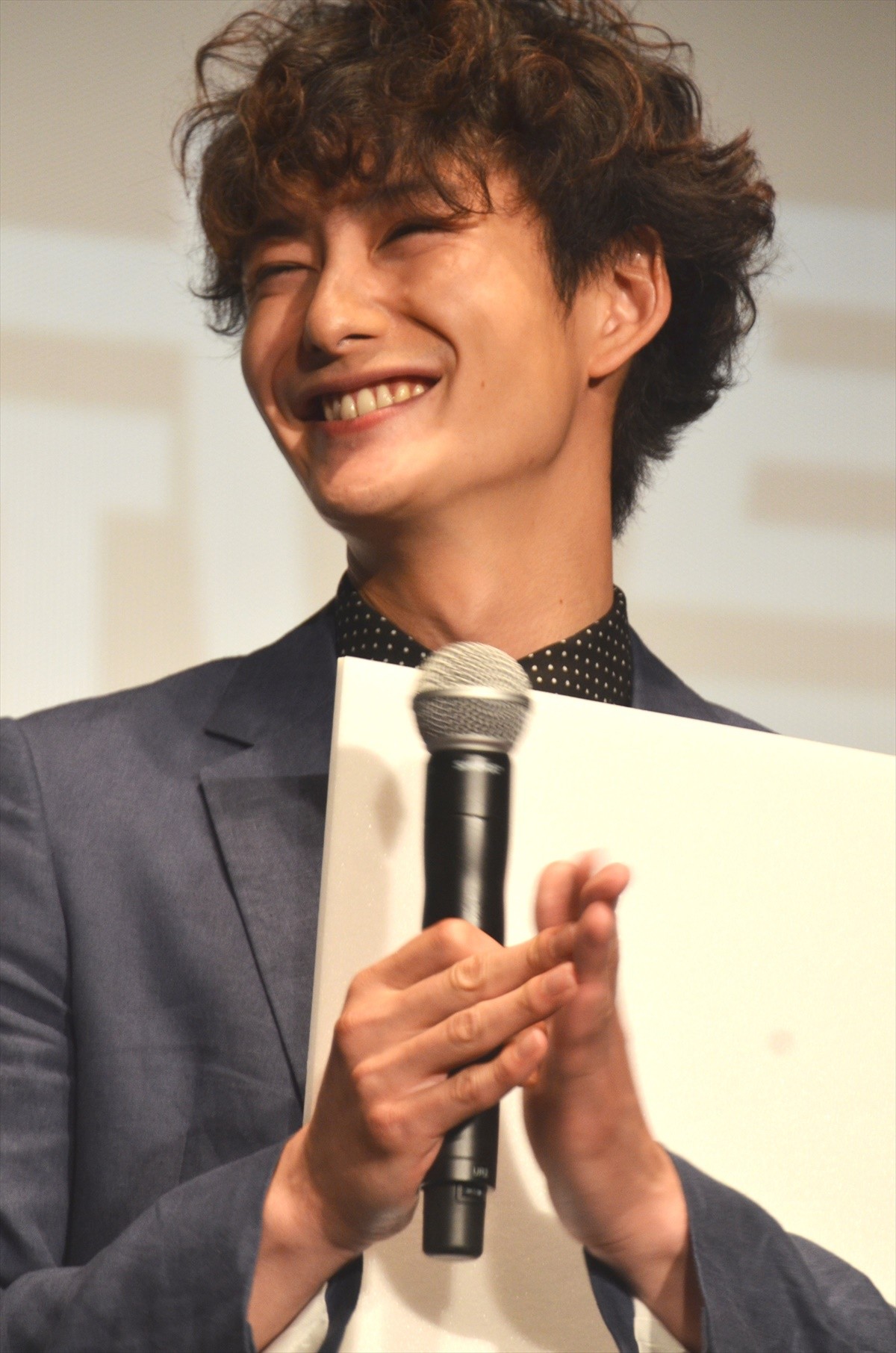 岡田将生、『オー!ファーザー』完成披露試写会にて