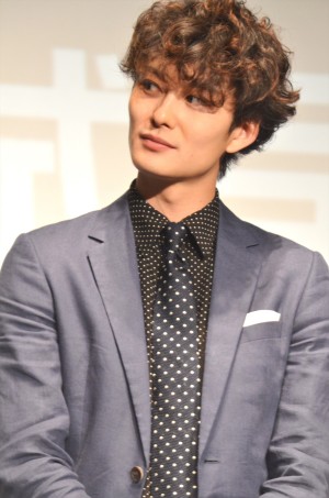 岡田将生、『オー！ファーザー』完成披露試写会にて