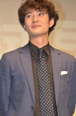 岡田将生、『オー！ファーザー』完成披露試写会にて