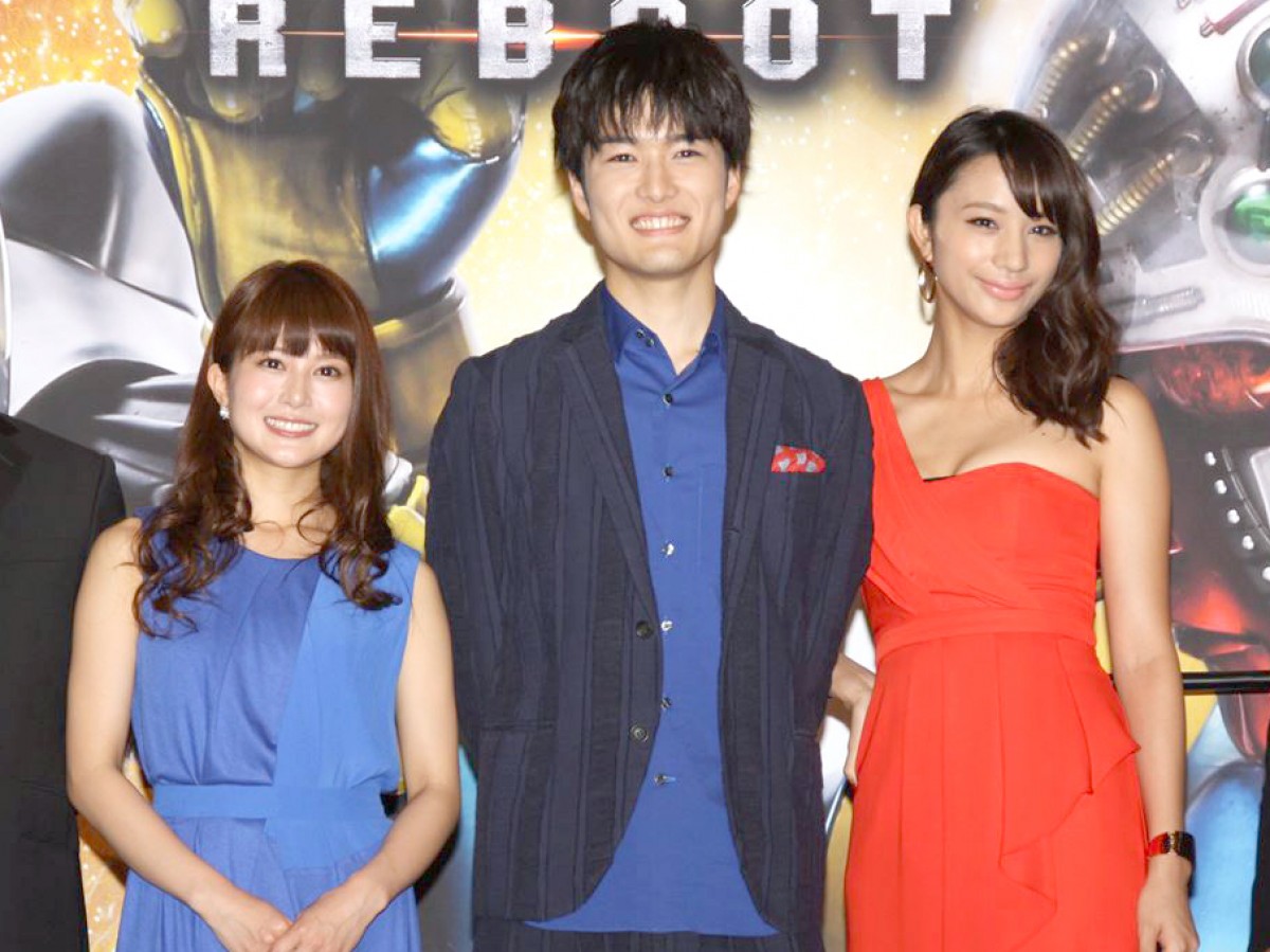 佐津川愛美、入江甚儀、高橋メアリージュン、映画『キカイダー REBOOT』完成披露イベントに登場　