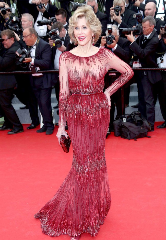 The 67th Cannes International Film Festival 2014、20140515　ジェーン・フォンダ  Jane Fonda