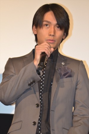 崎本大海、『闇金ウシジマくんPart2』公開記念舞台挨拶にて