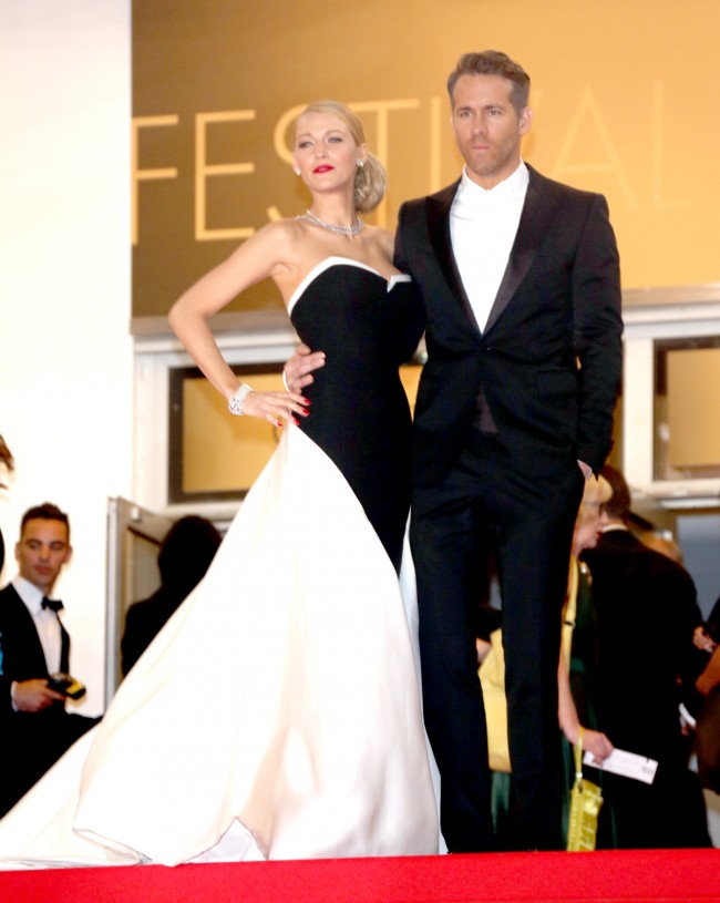 The 67th Cannes International Film Festival 2014、20140516、ブレイク・ライヴリー  Blake Lively、ライアン・レイノルズ  Ryan Reynolds