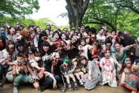 『代々木公園ゾンビウォーキング2014』の様子
