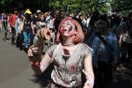 『代々木公園ゾンビウォーキング2014』の様子
