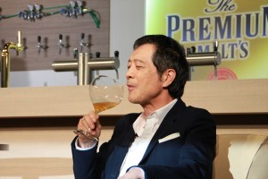矢沢永吉、「ザ・プレミアムビールヒルズ」記者説明会にて