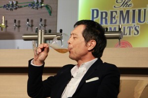 矢沢永吉、「ザ・プレミアムビールヒルズ」記者説明会にて