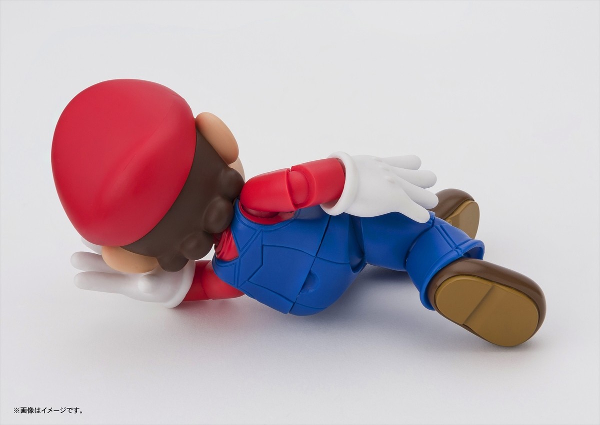 世界初 マリオのフルアクションフィギュアが発売！ 立体ゾートロープ動画も公開