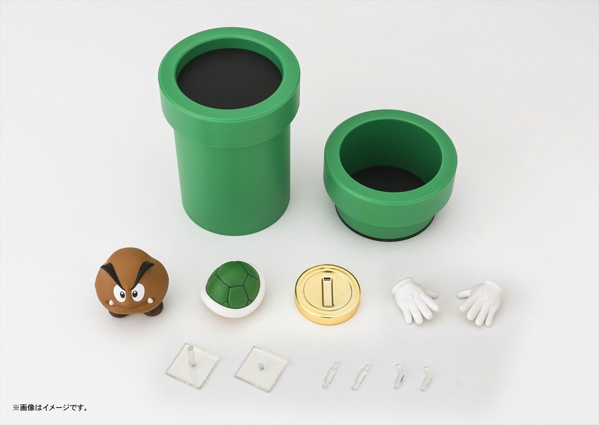 世界初 マリオのフルアクションフィギュアが発売！ 立体ゾートロープ動画も公開