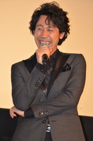 大泉洋、『青天の霹靂』初日舞台挨拶にて