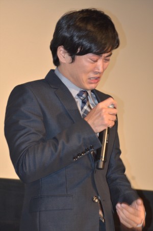 劇団ひとり、『青天の霹靂』初日舞台挨拶にて