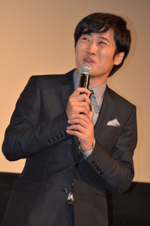 劇団ひとり、『青天の霹靂』初日舞台挨拶にて