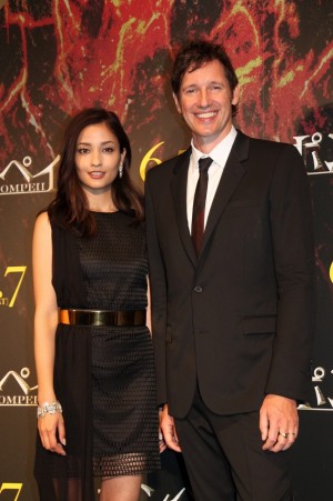 『ポンペイ』ジャパン・プレミアに登壇した黒木メイサ、ポール・W・S・アンダーソン監督