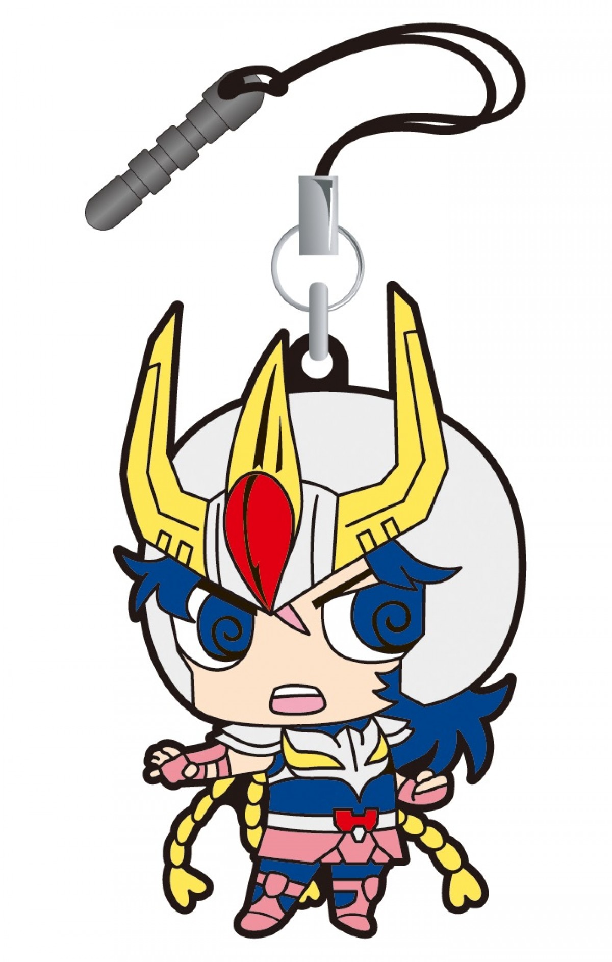『聖闘士星矢』×ロッテリア　聖闘士の“ちみキャラ”ストラップ付きふるポテが登場！