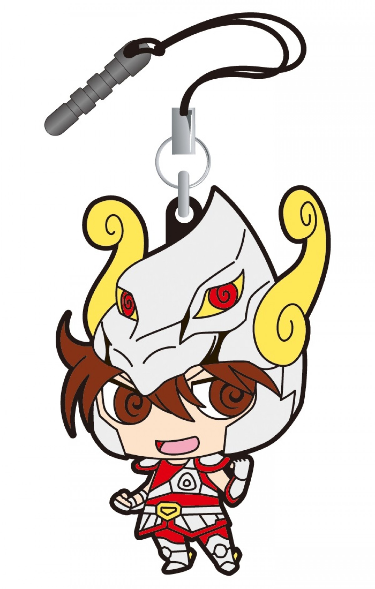 『聖闘士星矢』×ロッテリア　聖闘士の“ちみキャラ”ストラップ付きふるポテが登場！